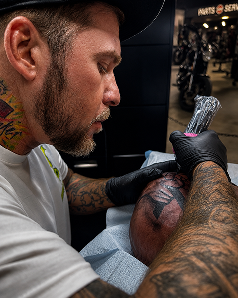 Tyler Langstrom Infamous Tattoo Shop